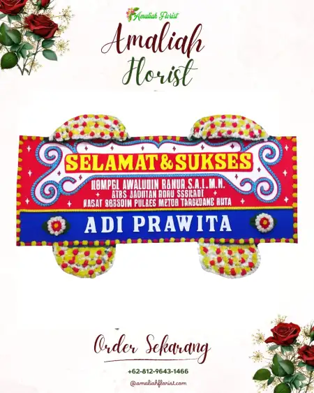 Papan Bunga Ucapan Selamat Ciputat